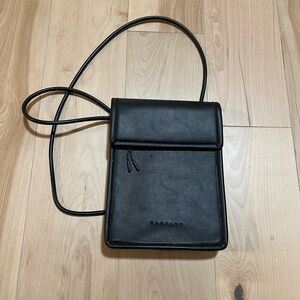 Black Leather Men's Bag